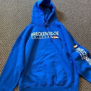 Breck, CO Hoodie Size Large